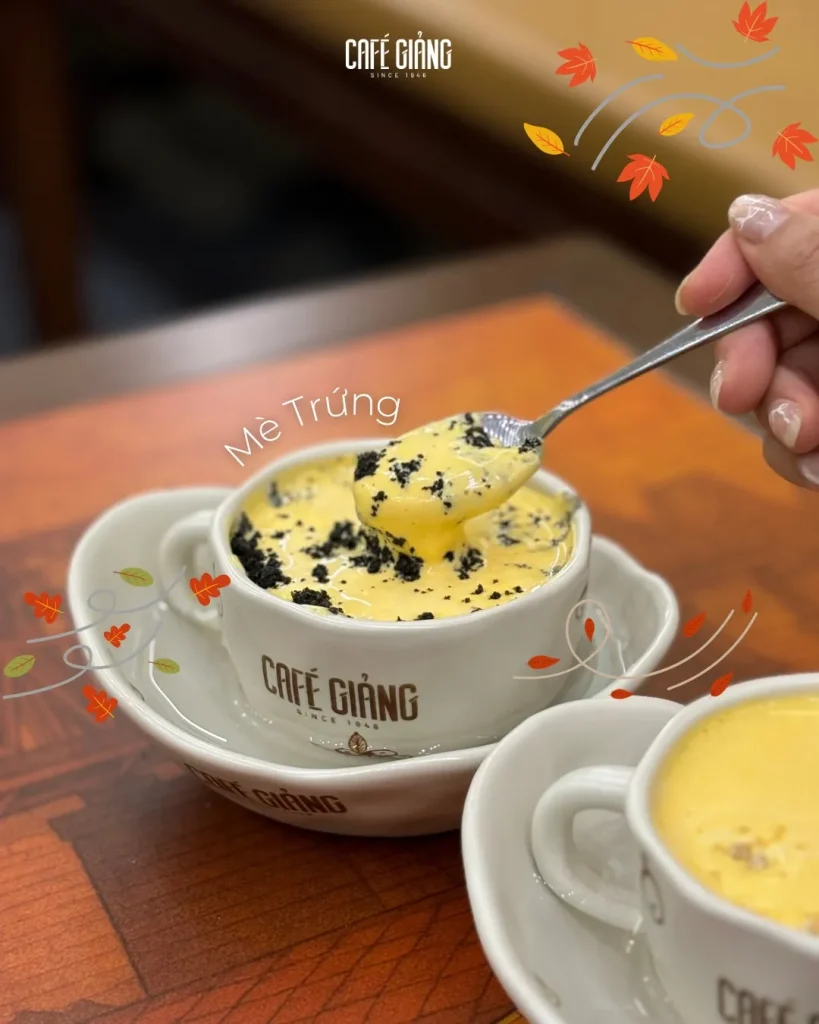 Cafe Giang – Huyền Thoại Cà Phê Trứng