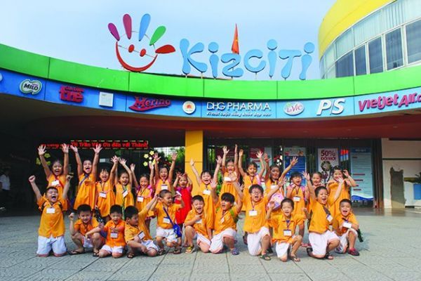 Khu vui chơi cho trẻ em ở Sài Gòn