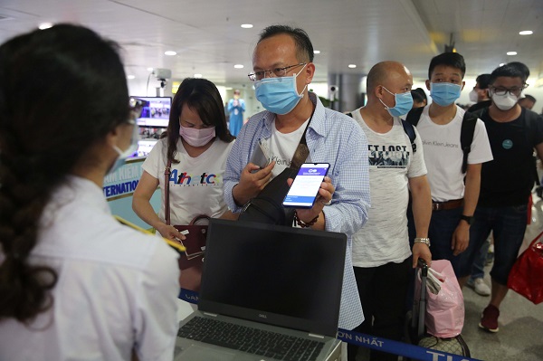 Khai báo y tế online khi đặt vé máy bay