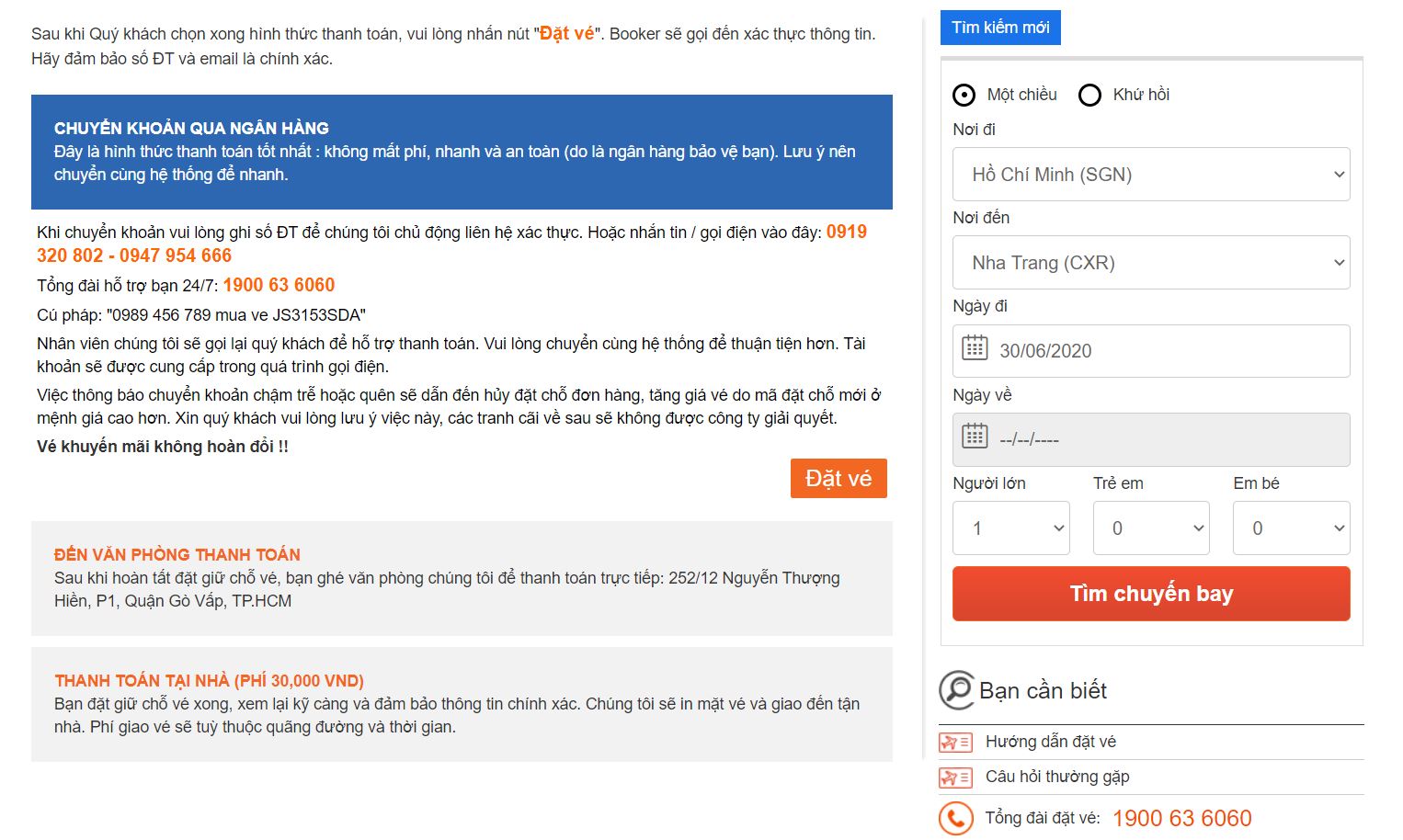 Chọn hình thức thanh toán hợp lý