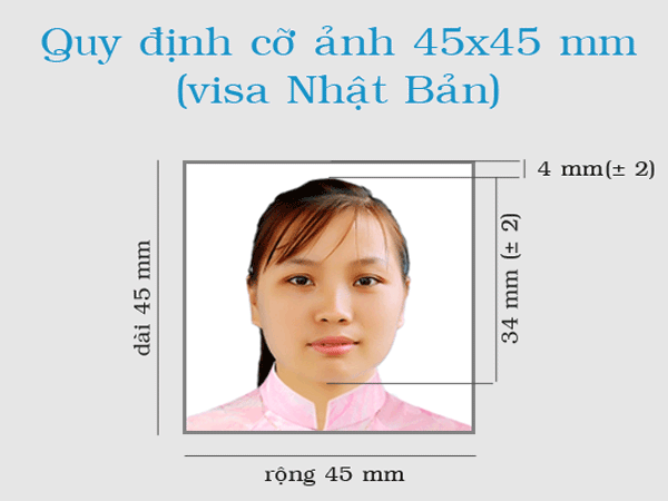 Ảnh dán phải đúng kích thước