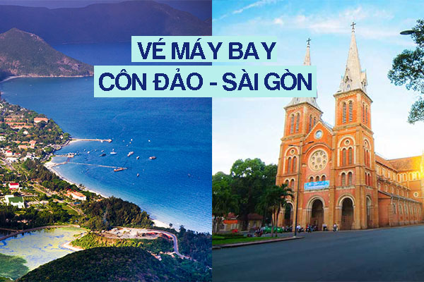 Vé máy bay Côn Đảo đi Sài Gòn mới cập nhật