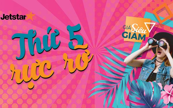 Khuyến mãi “Thứ 5 rực rỡ” của Vienam Airlines