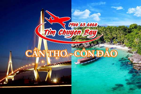 Vé máy bay từ Cần Thơ đi Côn Đảo