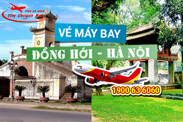 Vé máy bay Đồng Hới đi Hà Nội hôm nay