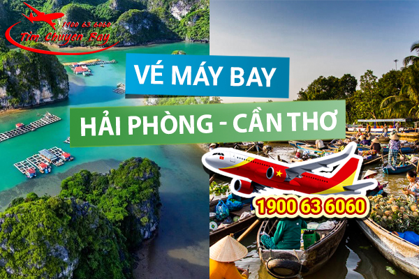 Vé máy bay Hải Phòng đi Cần Thơ hôm nay