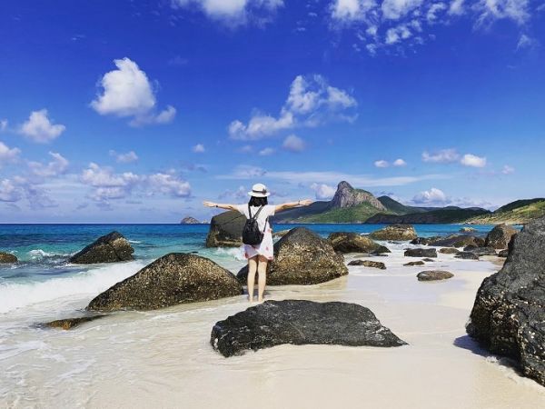 Khung cảnh hoang sơ, yên bình của Bãi Nhát