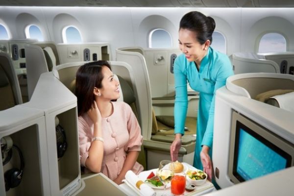 Bữa ăn dành cho hành khách hạng thương gia