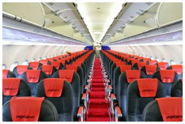 Khoang hạng Deluxe của Vietjet Air