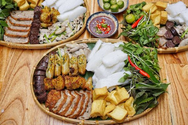 Bún đậu mắm tôm chuẩn vị Hà Thành