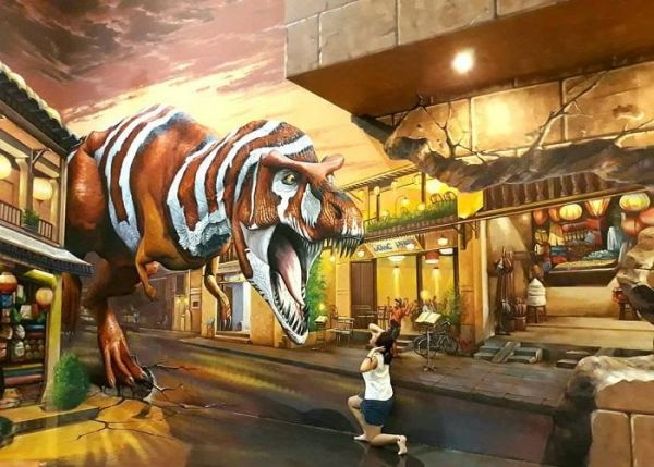 Tham quan bảo tàng tranh 3D lớn nhất thành phố