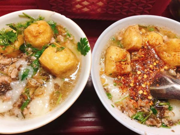 Bát bánh đúc nóng hổi cho những ngày trở gió