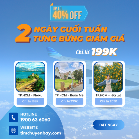 Vietnam Airlines sale cuối tuần