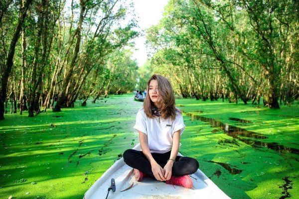 Khám phá vẻ đẹp của làng nổi Tân Lập