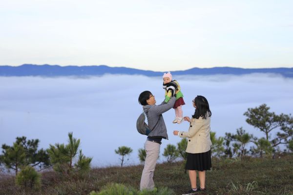 Săn mây đồi Thiên Phúc Đức