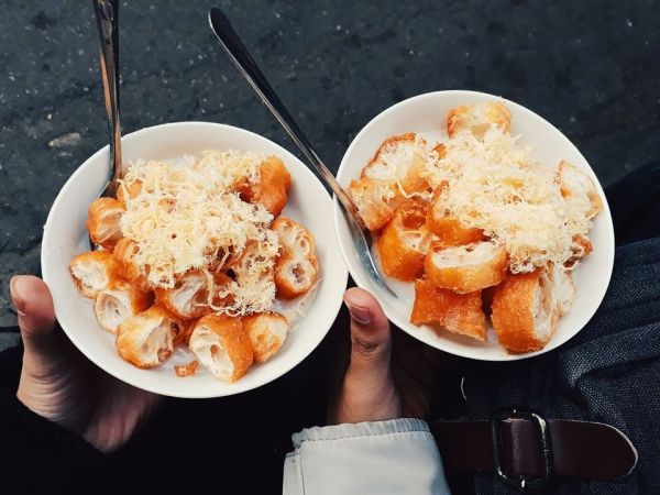 Trời trở lạnh, thưởng thức ngay bát cháo sườn nóng hổi thì còn gì tuyệt hơn