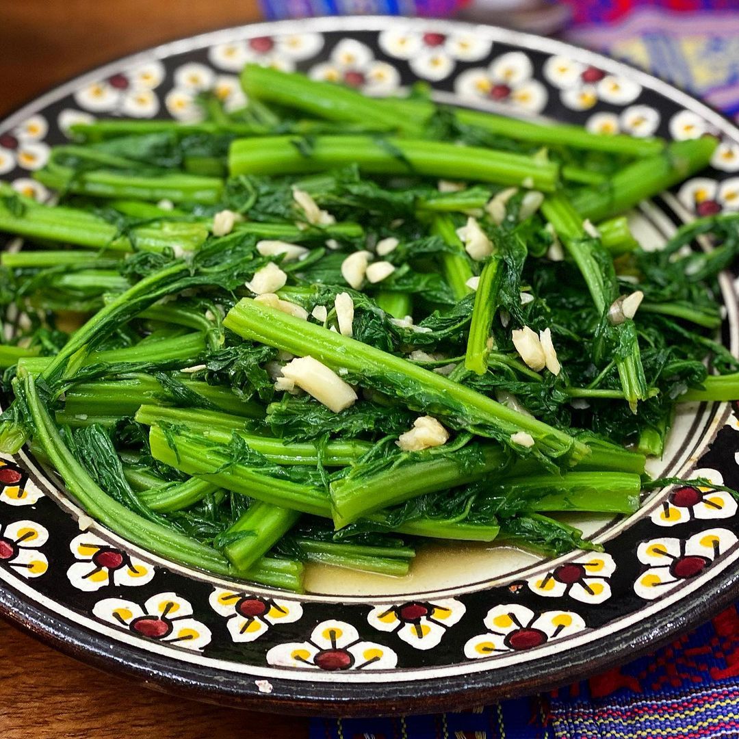 Rau cải mèo - Đặc sản ngọt lành của Sapa