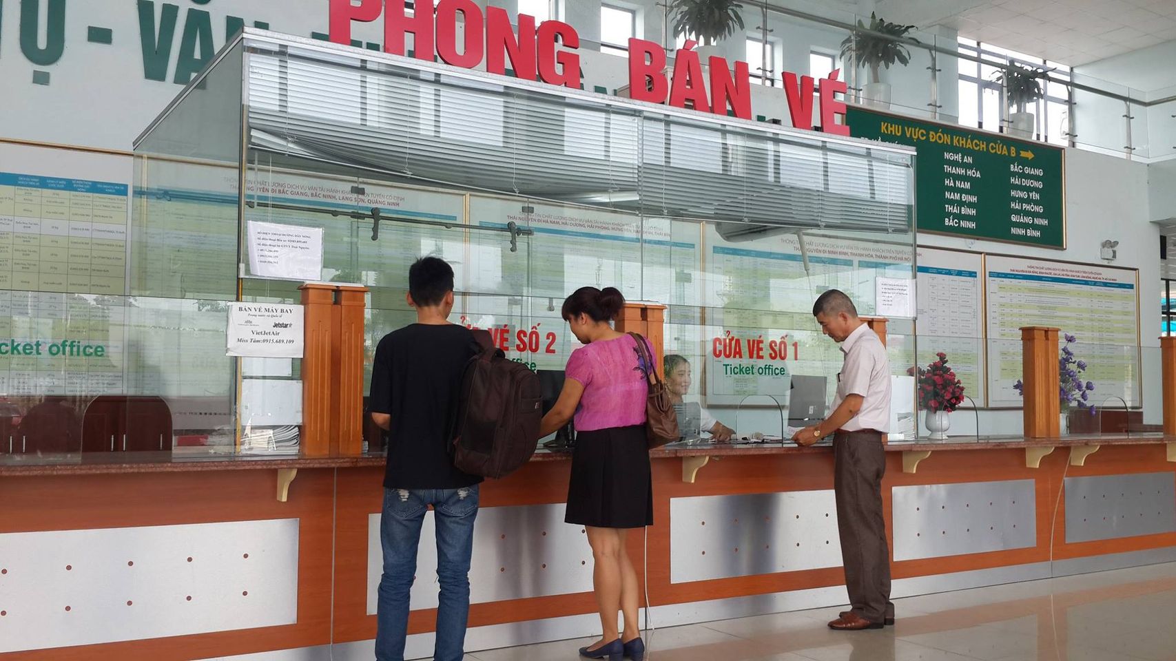 Đặt vé xe khách đến Thái Nguyên