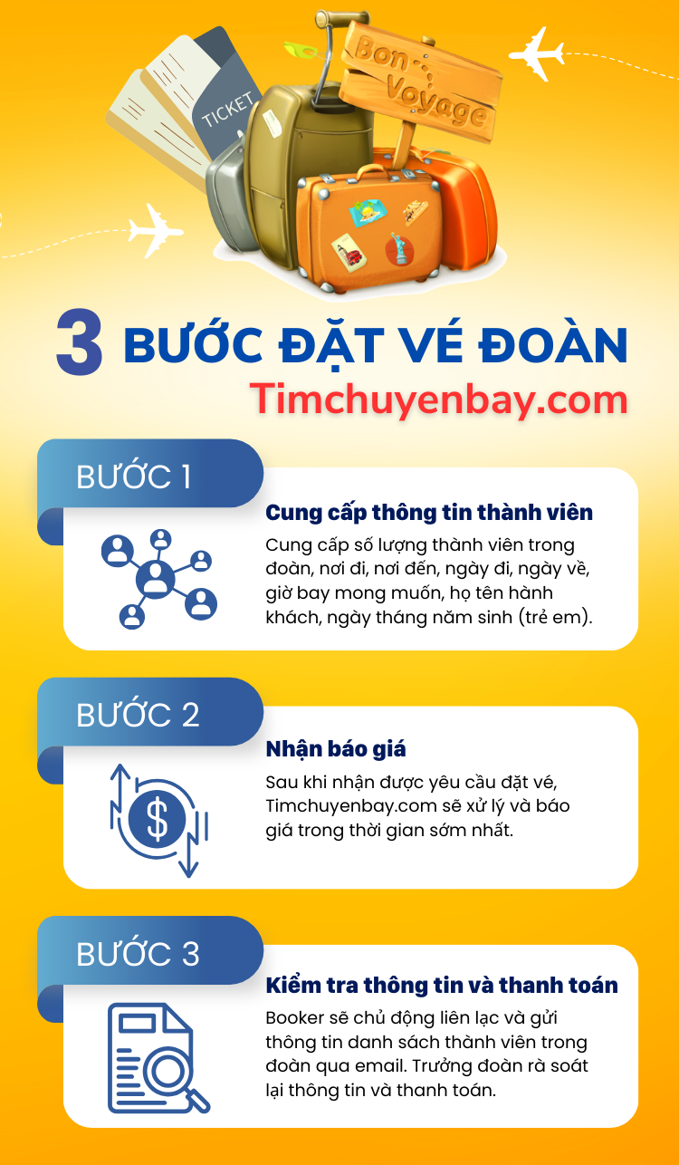 cách đặt vé đoàn Vietjet