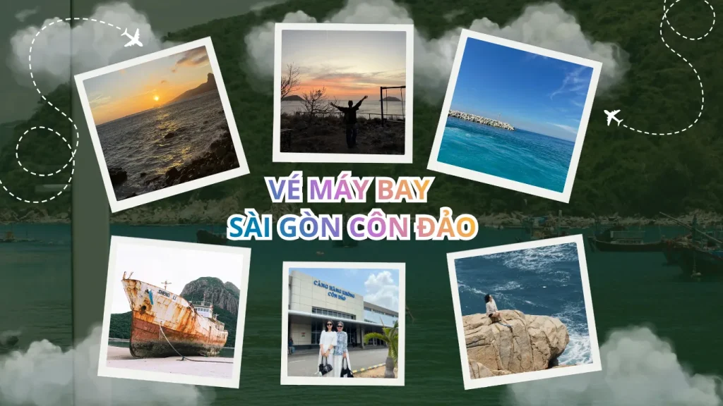 Vé bay TP.HCM Côn Đảo nhiều khung giờ đẹp, giá tiết kiệm