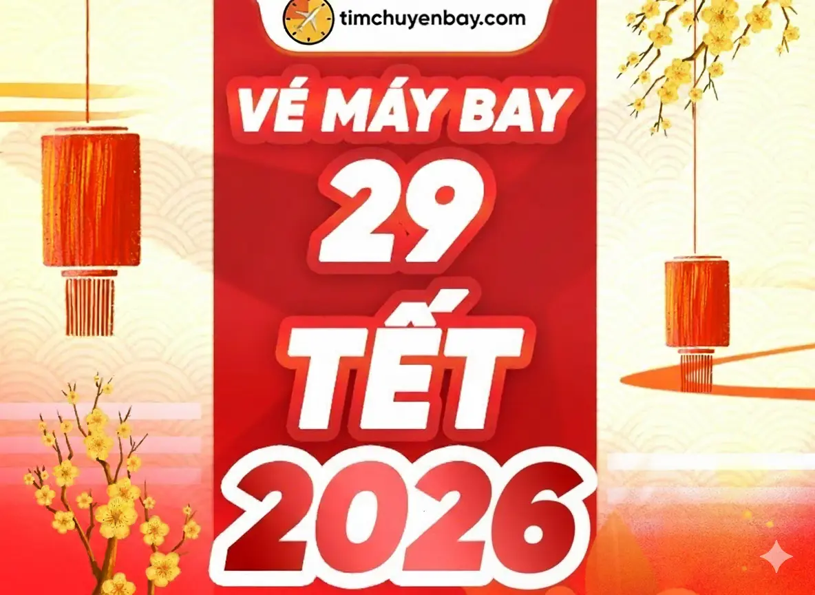 Vé máy bay ngày 29 Tết, chuyến bay của những nỗi nhớ