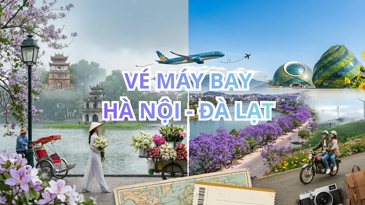 Bay Hà Nội – Đà Lạt tháng 3 bao nhiêu tiền?